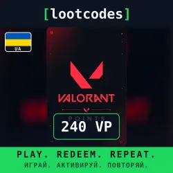 Valorant Points — 240 — Ukraine, лот №288268