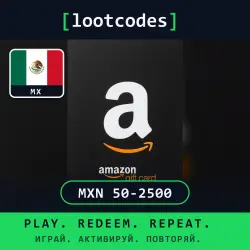 Amazon Gift Card 50 75 100 200 250 300 400 500 750 1000 2500 MXN — Amazon Mexico Digital Code