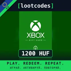 Xbox Gift Card HUF 1200 — Xbox Hungary Digital Code