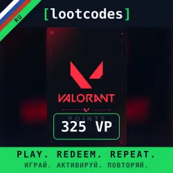 Valorant Points 325 VP — Riot Games Russia Digital Code