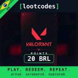 Valorant Points — BRL 20 (505 VP) — Riot Games — Brazil