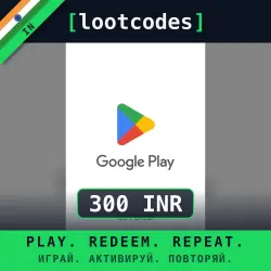 Google Play Gift Card 300 INR — Google Play India Digital Code