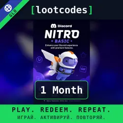 Discord Nitro Basic 1 Month — Discord Global Activation Code