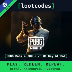 PUBG Mobile — 300 + 25 UC — Global Account Top-Up
