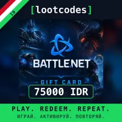 Battle.net Gift Card IDR 75,000 — Battle.net Indonesia Digital Code