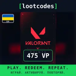 Valorant Points — 475 — Ukraine, лот №288281