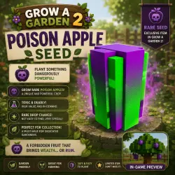 Poison Apple Seed | Grow a Garden 2