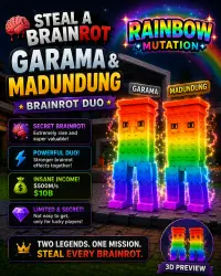 Rainbow Garama and Madundung | Steal a Brainrot