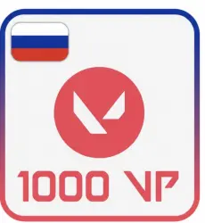 VALORANT POINTS 1000 VP RUSSIA TOP-UP CODE