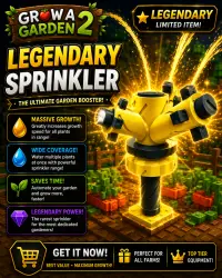 Legendary Sprinkler | Grow a Garden 2