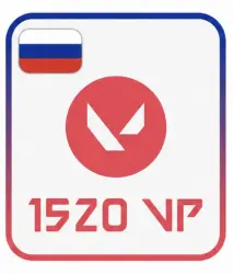 VALORANT POINTS 1520 VP RUSSIA TOP-UP CODE