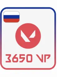 VALORANT POINTS 3650 VP RUSSIA TOP-UP CODE