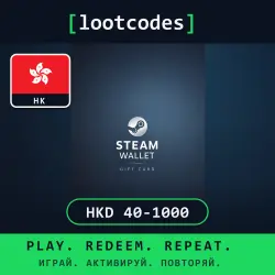 Steam Wallet Gift Card 40 50 80 100 120 160 200 240 300 400 500+ HKD — Steam Hong Kong Digital Code