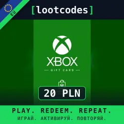 Xbox Gift Card PLN 20 — Xbox Poland Digital Code