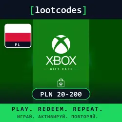 Xbox Gift Card — PLN 20 — Poland