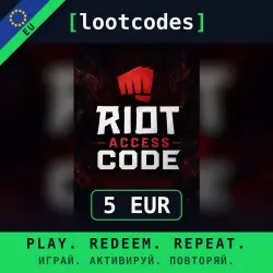 Riot Cash Gift Card — €5 EUR — Riot Games — Europe