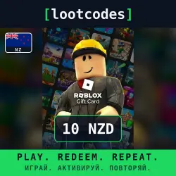 Roblox Gift Card — NZD 10 — New Zealand, лот №288290