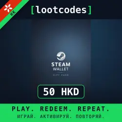 Steam Wallet Gift Card HKD 50 — Steam Гонконг Цифровой код