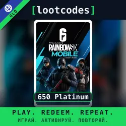 Rainbow Six Mobile — Top Up 650 Platinum — Global Account Top-Up