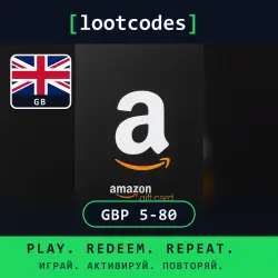 Amazon Gift Card 5 10 15 20 50 80 GBP — Amazon United Kingdom Digital Code