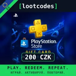 PlayStation Store Gift Card CZK 200 — PlayStation Czech Republic Digital Code