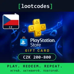 PlayStation Store Gift Card — CZK 200 — Czech Republic