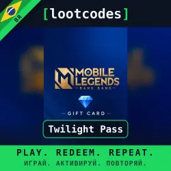 Mobile Legends: Bang Bang — Diamonds Twilight Pass — Бразилия — Пополнение аккаунта
