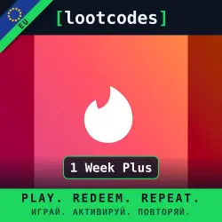 Tinder Gift Card Tinder 1 Week Plus — Tinder Romania Digital Code