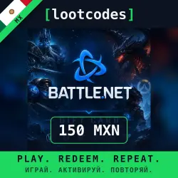 Battle.net Gift Card — MXN 150 — Mexico