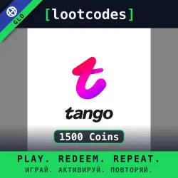 Tango Live — Top Up 1500 Coins — Глобальное пополнение аккаунта