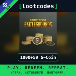 PUBG: BATTLEGROUNDS G-Coin — 1000+50 G-Coin — Global