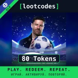 Top Eleven: Be a Football Manager — Top Up 80 Tokens — Global Account Top-Up
