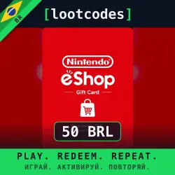 Nintendo eShop Gift Card BRL 50 — Nintendo Switch Brazil Digital Code