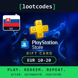 PlayStation Store Gift Card — EUR 10 — Slovakia