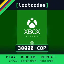 Xbox Gift Card COP 30000 — Xbox Colombia Digital Code