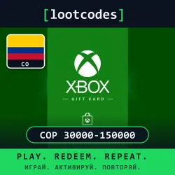 Xbox Gift Card — COP 30000 — Colombia