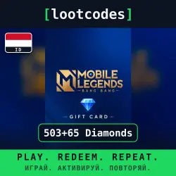 Mobile Legends: Bang Bang — 503+65 Diamonds — Indonesia, лот №288301