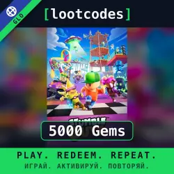 Stumble Guys — Top Up 5000 Gems — Global Account Top-Up