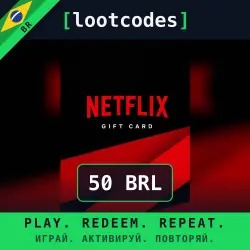 Netflix Gift Card R$50 BRL — Netflix Brazil Digital Code