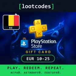 PlayStation Store Gift Card — EUR 10 — Belgium
