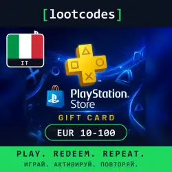 PlayStation Store Gift Card — EUR 10 — Italy