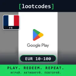 Google Play Gift Card — 10 EUR — France