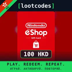 Nintendo eShop Gift Card — HKD 100 — Nintendo Switch — Hong Kong