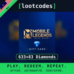 Mobile Legends: Bang Bang — 633+83 Diamonds — Malaysia — Account Top-Up