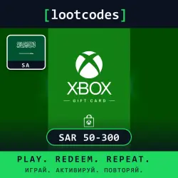 Xbox Gift Card — SAR 50 — Xbox Series X|S — Saudi Arabia
