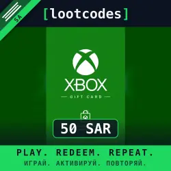 Xbox Gift Card SAR 50 — Xbox Saudi Arabia Digital Code