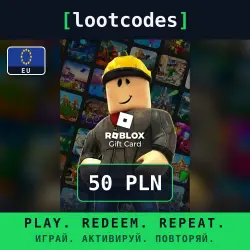 Roblox Gift Card — PLN 50 — Poland, лот №288315