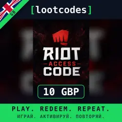 Riot Cash Gift Card — £10 GBP — Riot Games — United Kingdom