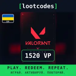 Valorant Points — 1520 — Ukraine, лот №288318