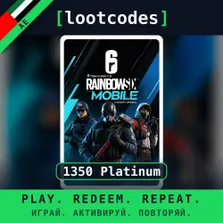 Rainbow Six Mobile — Top Up 1350 Platinum — UAE — Account Top-Up